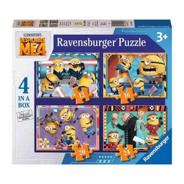 Verpakking Ravensburger legpuzzel Despicable Me 4 Minions