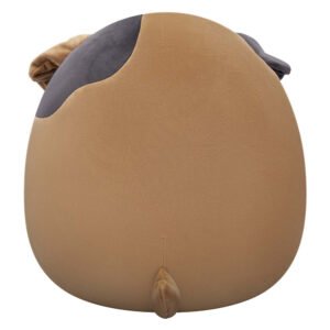Achteraanzicht van Squishmallows knuffel Loaf met opgerolde staart
