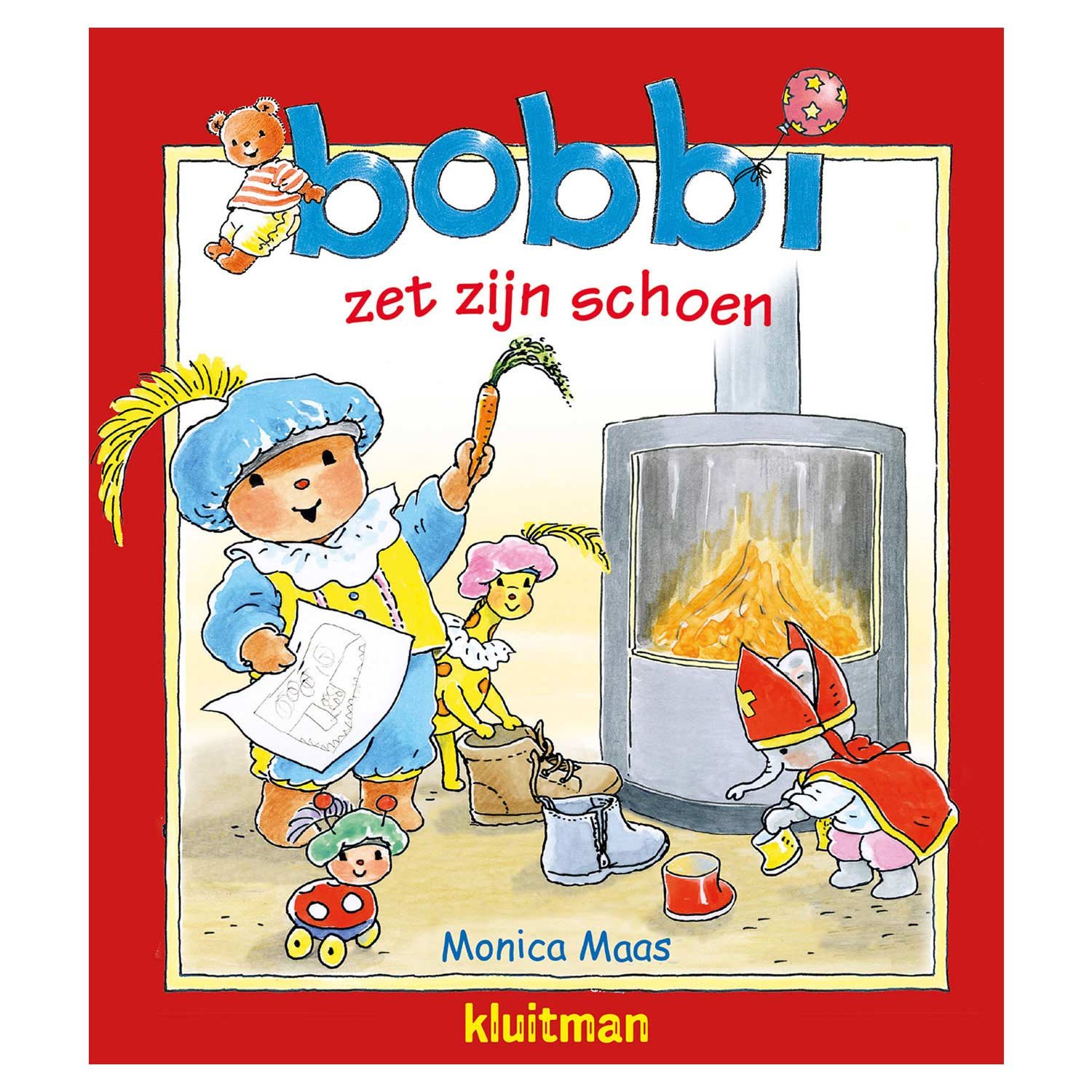 uitgeverij-kluitman-bobbi-zet-zijn-schoen-kinderboek-sinterklaas-monica-maas Kinderboek Bobbi zet zijn schoen over Sinterklaas, geschreven door Monica Maas Bobbi Zet Zijn Schoen