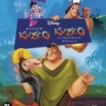 Blu-ray cover van Disney's animatiefilm Keizer Kuzco met kleurrijke illustratie