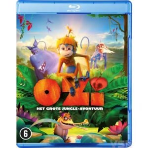 Cover van Blu-ray Ozi - Het Grote Jungle Avontuur met vrolijke dierenvrienden in de jungle