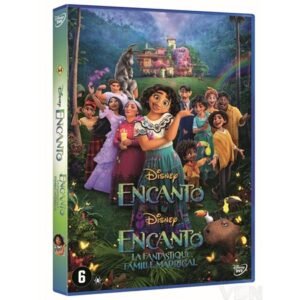 DVD-hoes van Disney's Encanto met de hele familie Madrigal voor hun magische huis