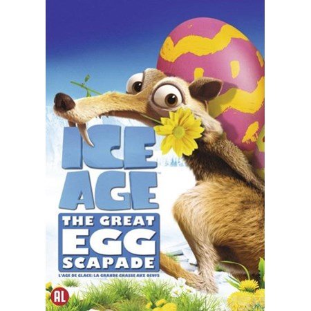 Afbeelding van DVD cover animatiefilm Ice Age - The Great Eggscapade