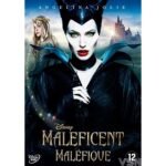 DVD cover van Disney's Fantasy film Maleficent met Angelina Jolie afgebeeld als heks