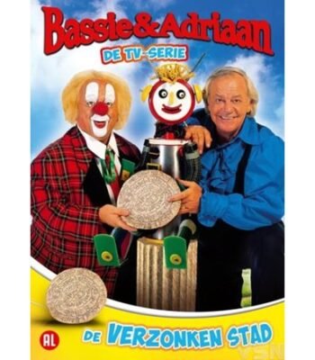 DVD serie Bassie & Adriaan en De Verzonken Stad cover voorzijde