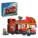 LEGO City 60407 Toeristische Rode Dubbeldekker set met figuren en originele doos