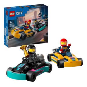 LEGO City 60400 Karts en Racers racewagens en minifiguren met trofee met verpakking