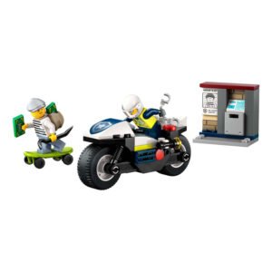 LEGO City politieachtervolging met boef en geld