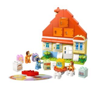 LEGO DUPLO Bluey huis met draaischijf en educatieve spelelementen