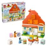 LEGO DUPLO 10459 Huis van Bluey en haar familie bouwset met speelfiguren en blokken