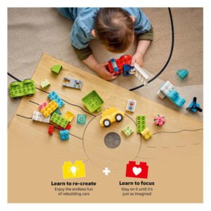 LEGO DUPLO Creatieve Voertuigen stimuleert creativiteit en concentratie