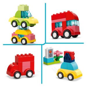 Verschillende voertuigen bouwen met LEGO DUPLO Creatieve Voertuigen