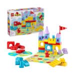 LEGO DUPLO 10450 Hopsy's Kasteelspel bouwset met speelmat en doos