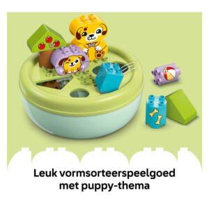 Vormensorteerspeelgoed met puppy-thema van LEGO DUPLO