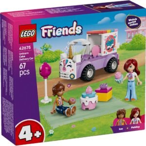 LEGO Friends doos van Unicorn Cake Delivery Car set 42675