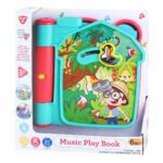 Muzikaal jungleboek voor baby’s met dieren, licht en geluid in kleurrijke verpakking Playgo Geluidenboek Jungle