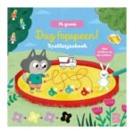 Voorkant van het peuterboek ‘Dag fopspeen!’ met spelletjes, stickers en kleurrijke illustraties Spelletjesboek Dag Fopspeen met Stickers en Poster