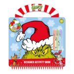 Grinch designer kleurboek met stiften voor kinderen vanaf 3 jaar Totum Designer Actitiviteitenboek Grinch