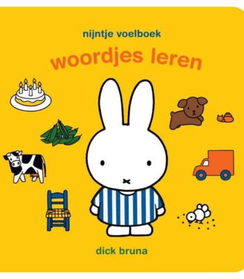 Omslag van Nijntje voelboek - Woordjes leren met herkenbare illustraties