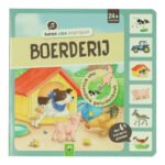 Voorkant van geluidenboek Boerderij voor peuters vanaf 2 jaar Bijzondere Geluidenboek Boerderij - 6 Geluiden