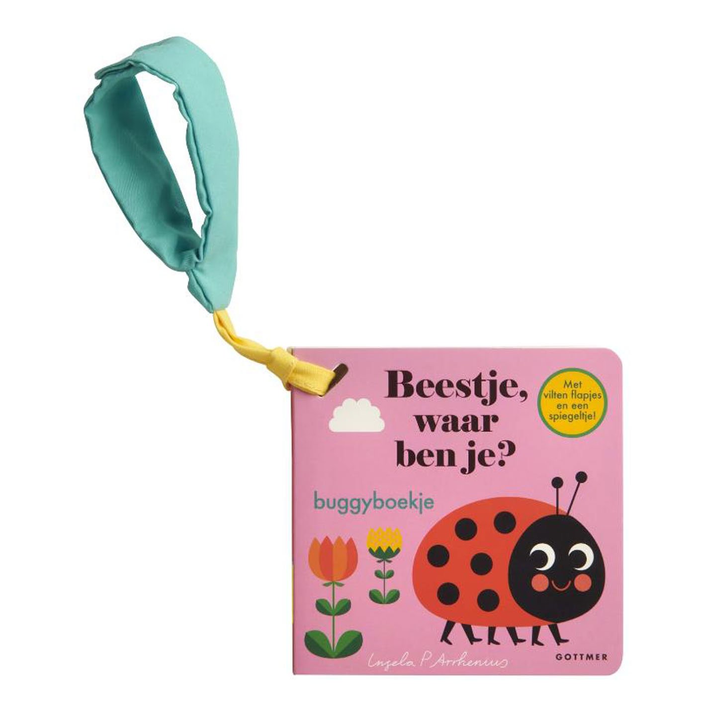 buggyboekje-lieveheersbeestje-roze-kaft Beestje, waar ben je? buggyboekje met lieveheersbeestje op roze kaft