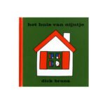 Boekomslag Het huis van nijntje van Dick Bruna met huis illustratie Het Huis Van Nijntje