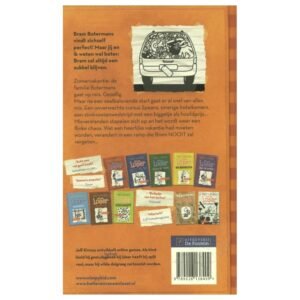 Achterkant van Het Leven van een Loser Flutvakantie met boekbeschrijving en overzicht van eerdere delen