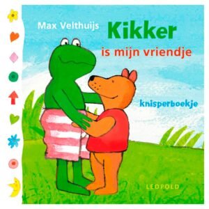 Kikker is mijn vriendje knisperboekje – kikker en beer omhelzen Kikker is mijn vriendje Knisperboekje