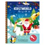 Voorkant Speuren in de Kerstwereld met IJsbeertje Joep en kerstman speuren in de kerstwereld + kartonnen zaklamp