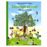 Boekomslag Zonnige zomer! kijk- en zoekboek met zomerse picknick onder kersenboom Zonnige zomer kijk en zoekboek