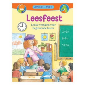 Cover Leesfeest kinderboek voor beginnende lezers AVI M3 Leesfeest Leuke Beginnende Lezers (AVI-M3/AVI-2)