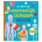 Educatief kinderboek over het menselijk lichaam met kleurrijke illustraties van organen en systemen Zo werkt het Menselijk Lichaam
