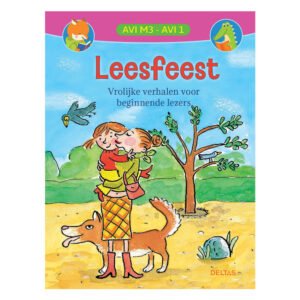 Boekomslag Leesfeest vrolijke verhalen voor beginnende lezers AVI M3 Leesfeest Vrolijke Lezers (AVI-M3/AVI-1)
