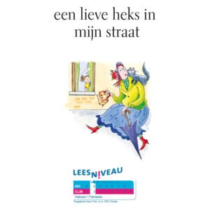 Titelpagina een lieve heks in mijn straat met illustratie
