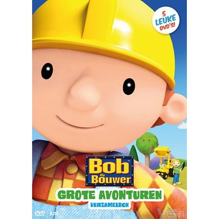 DVD cover van Bob de Bouwer - Grote Avonturen Verzamelbox met Bob de Bouwer afgebeeld