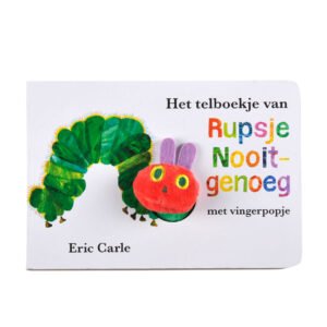 Boekcover Het telboekje van Rupsje Nooitgenoeg met vingerpopje Het Telboekje Van Rupsje Nooitgenoeg