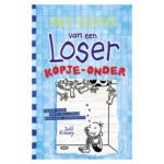 Boekomslag voorzijde Het leven van een loser - Kopje-onder van Jeff Kinney met grappige zwembadillustratie