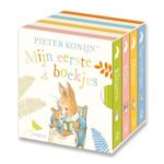 Pieter Konijn uitdeelboekjes - mijn eerste boekjes, 4st. box met dieren, kleuren en tegenstellingen