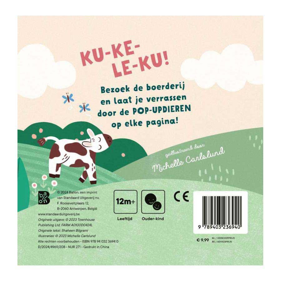Mijn Eerste Pop Up Boekje Op De Boerderij 12m ToyshopXL