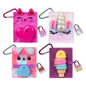 Set van vier Real Littles dagboeken met verschillende designs