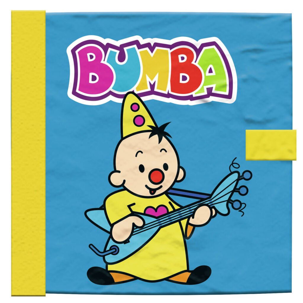 Bumba knisperboekje met Bumba op gitaar – baby activiteitenboek Bumba Knisperboek