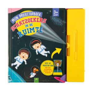 Mijn Projectorboek Schatzoekers in de Ruimte met ingebouwde projector 3+
