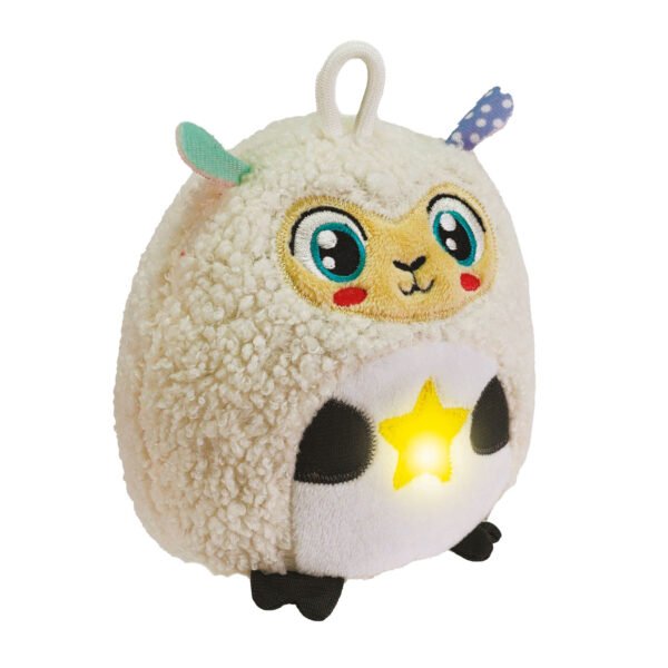 Baby Clementoni Twinkle Twinkle Little Sheep knuffel met lichtgevende ster voor baby's Clementoni Baby Twinkle Twinkle Kleine Schaap Knuffel Nachtlamp