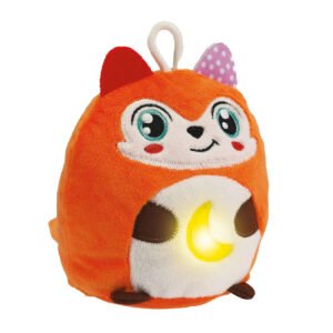 Pluche vos baby nachtlampje met maanlicht en hanger Clementoni Baby Twinkle Twinkle Kleine Vos Knuffel Nachtlamp