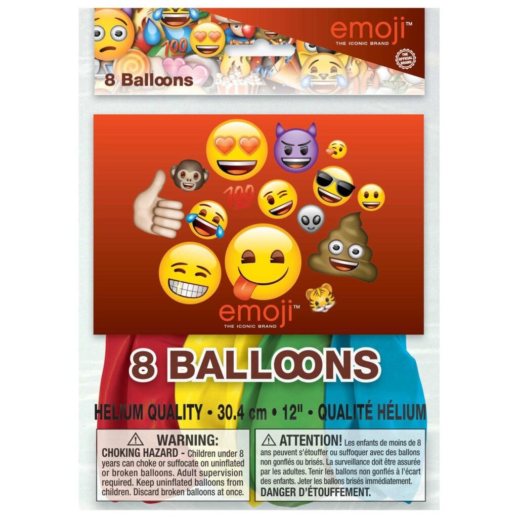 Emoji ballonnen verpakking met kleurrijke smiley en icoon emoji gezichten helium kwaliteit Ballonnen Emoji