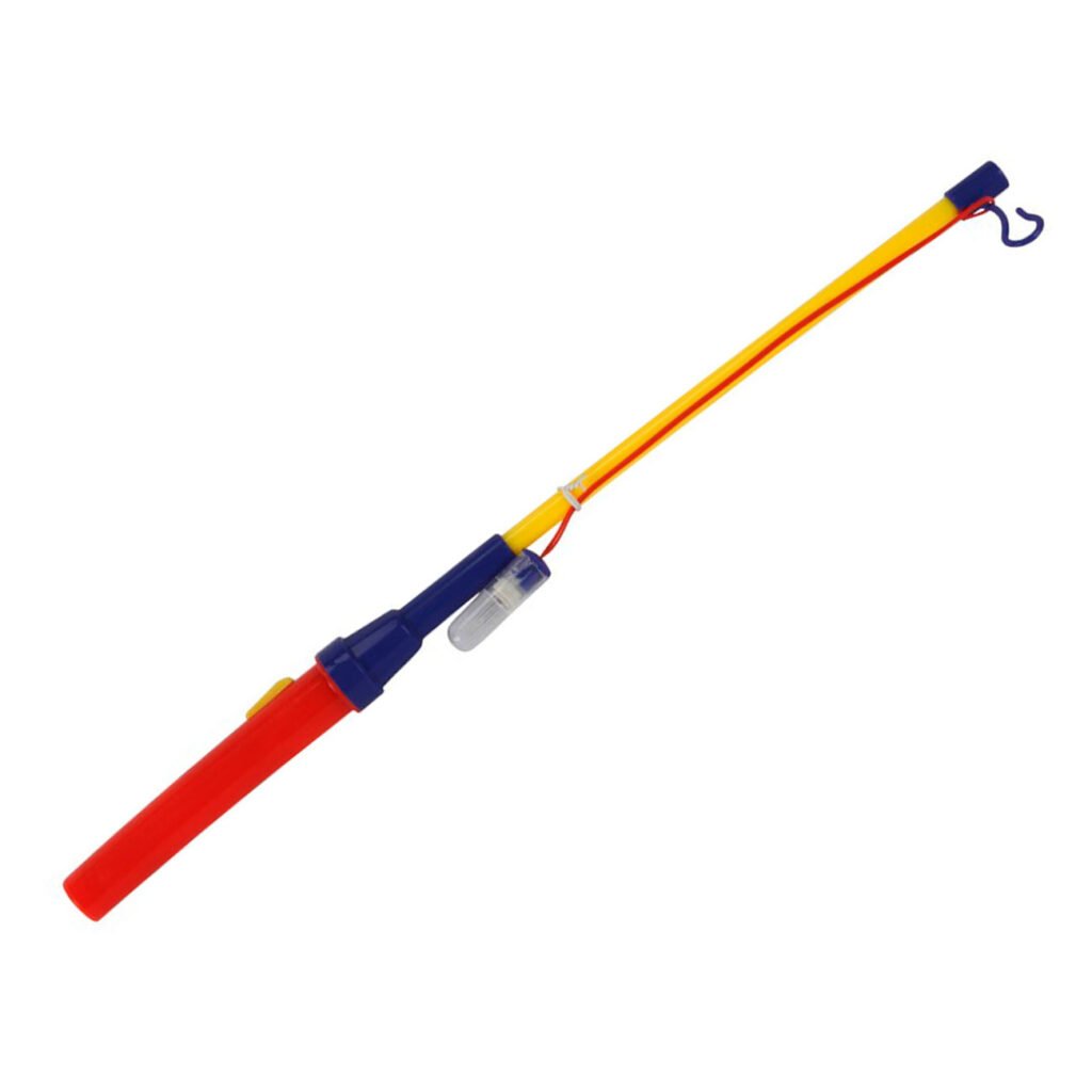 Kleurrijke Lampionstok met Licht 40cm voor kinderen