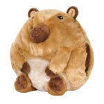 Afbeelding van Noxxiez Handwarmer Knuffelkussen Capibara op witte achtergrond