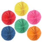Lantaarn Bol Kleur - set kleurrijke papieren lantaarns ronde feestdecoratie mix
