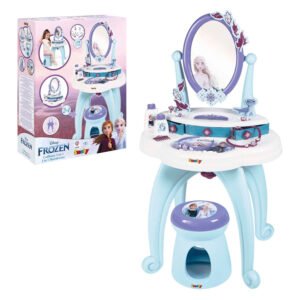 Smoby Disney Frozen kaptafel met spiegel, accessoires en krukje voor kinderen