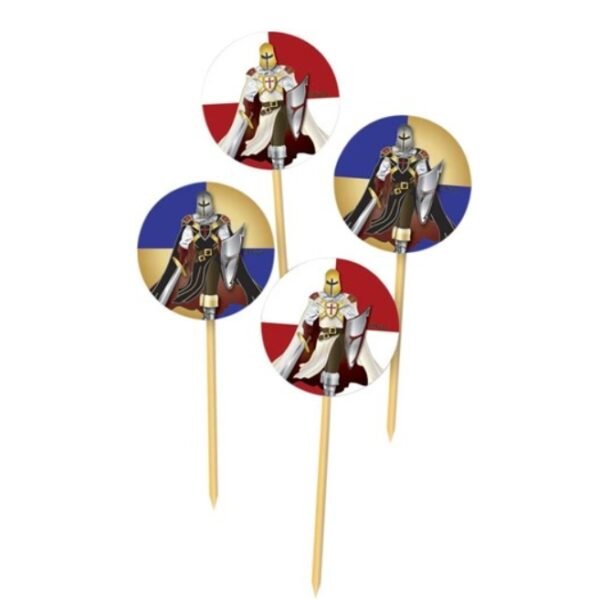Prikkers Ridders 20 stuks voor kinderfeest met ridder thema van Haza Witbaard